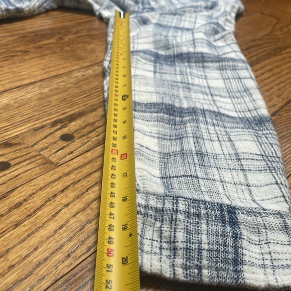 J Crew Factory sz XL 100% cotton flannel button down 1 chest pocket - Picture 9 of 9